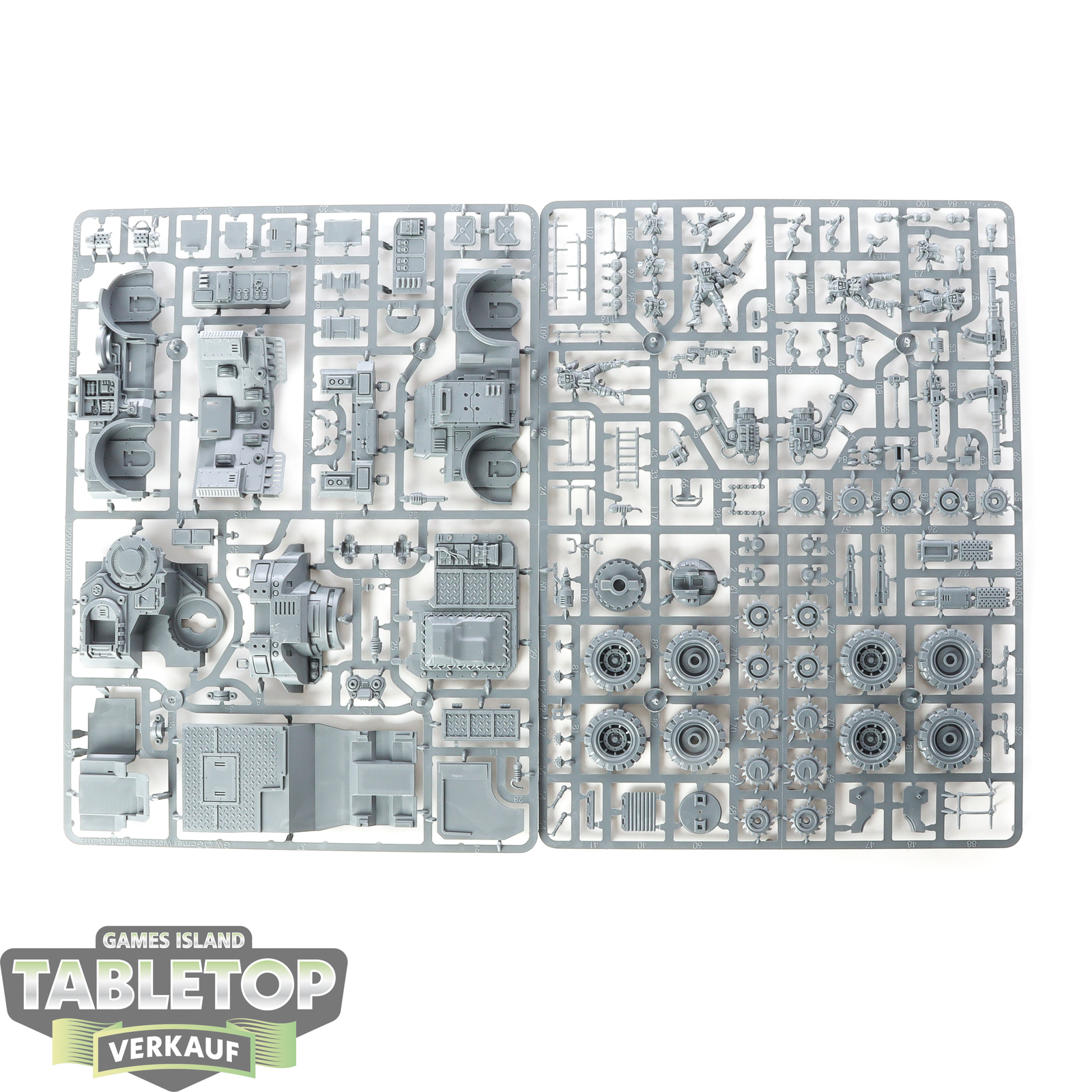 Genestealer Cults - Goliath Rockgrinder - im Gussrahmen