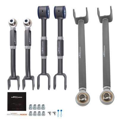 6x Adjustable Rear Toe Camber Arms For Nissan 350Z 2003-2009 Infiniti G35 03-07