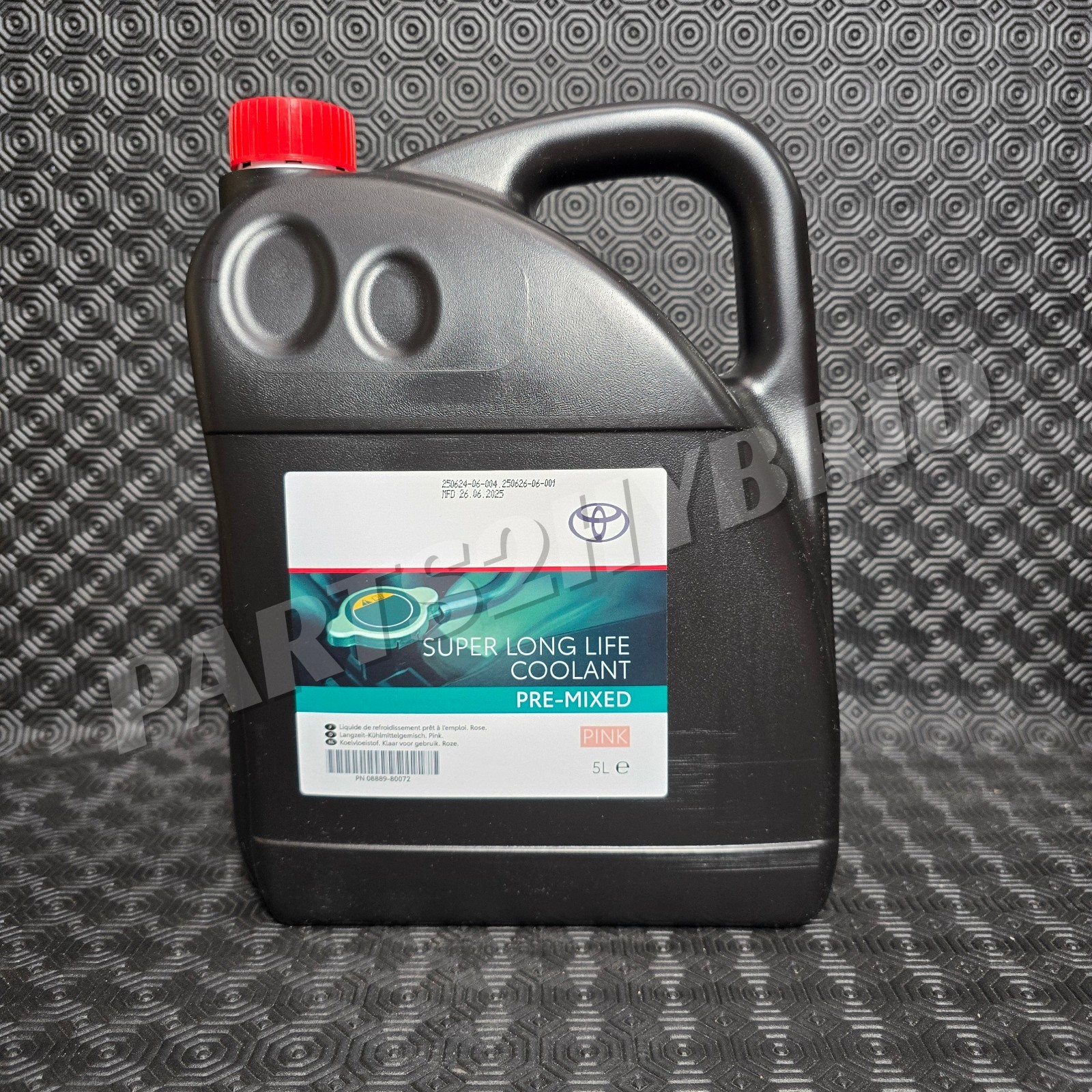 メンテナンス E-LLC LONG LIFE COOLANT PINK Genuine Toyota Pink Coolant Super Long Life Pre Mixed 5Litre