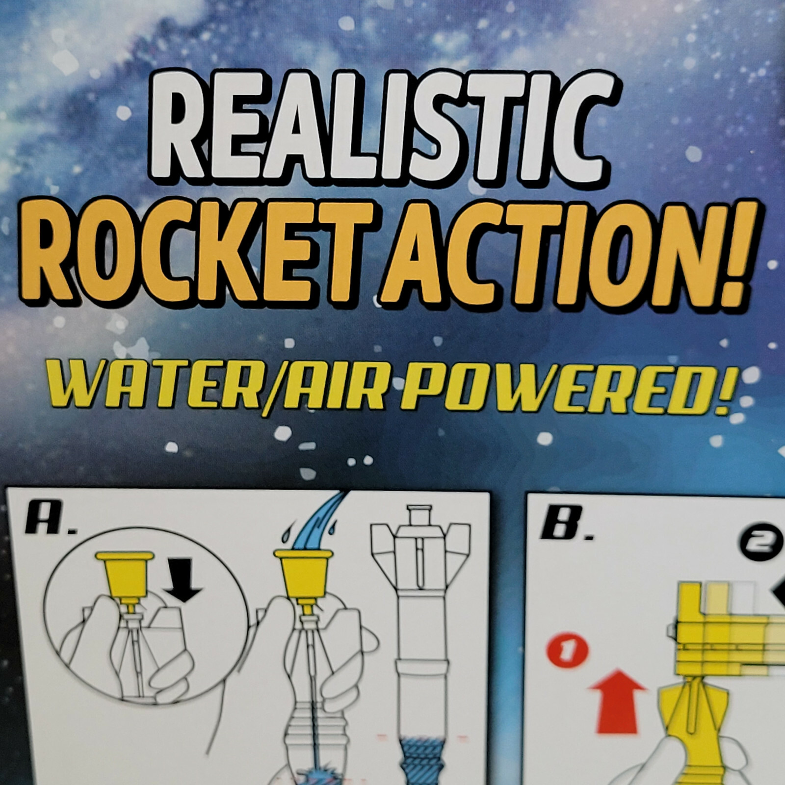 Triple-Launch Water Rocket Set Toysmith Endless Launches Liqui-Fly 3 Rockets Fun