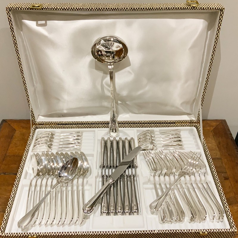 Christofle MÃ©NagÃ¨Re Spatours 49 PiÃ¨Ces