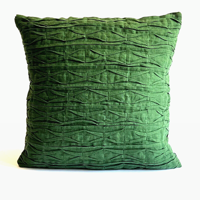 Forest green online pillow covers