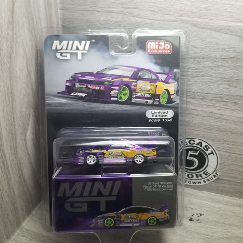 ミニカー MINI GT Nissan Silvia15 chase Minigt Chase Car Nissan Silvia S15 LB Super Silhouette