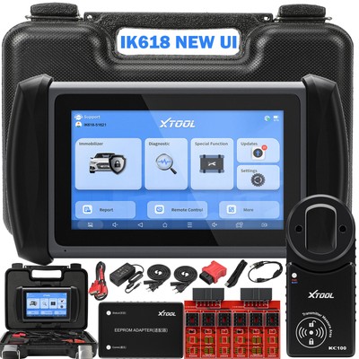 XTOOL NEW IK618 DOIP/CANFD Bidirectional Scanner Diagnostic Key Coding 38+Resets