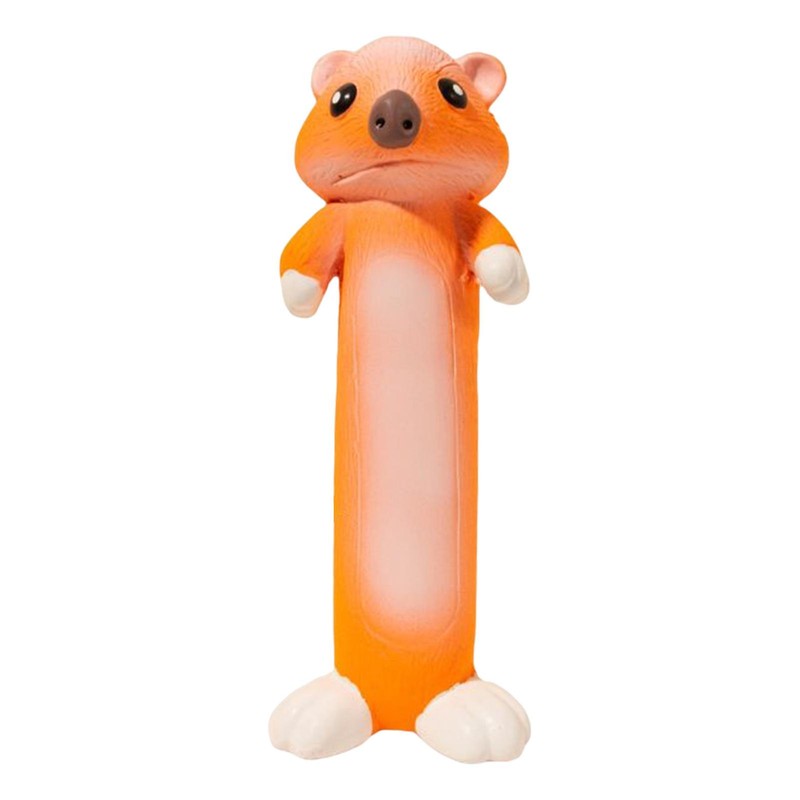 Latex Dog Puppy Squeaker Toy Small Squeaky Rubber Otter Interactive Dog Toy