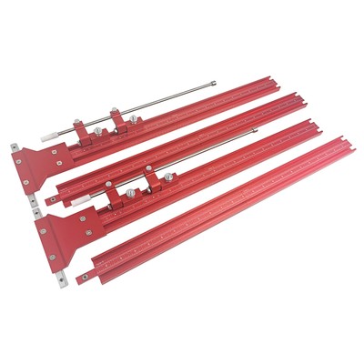 Parallel Rail Guide System Track Saw Festool Woodworking Aluminum Red 1200MM