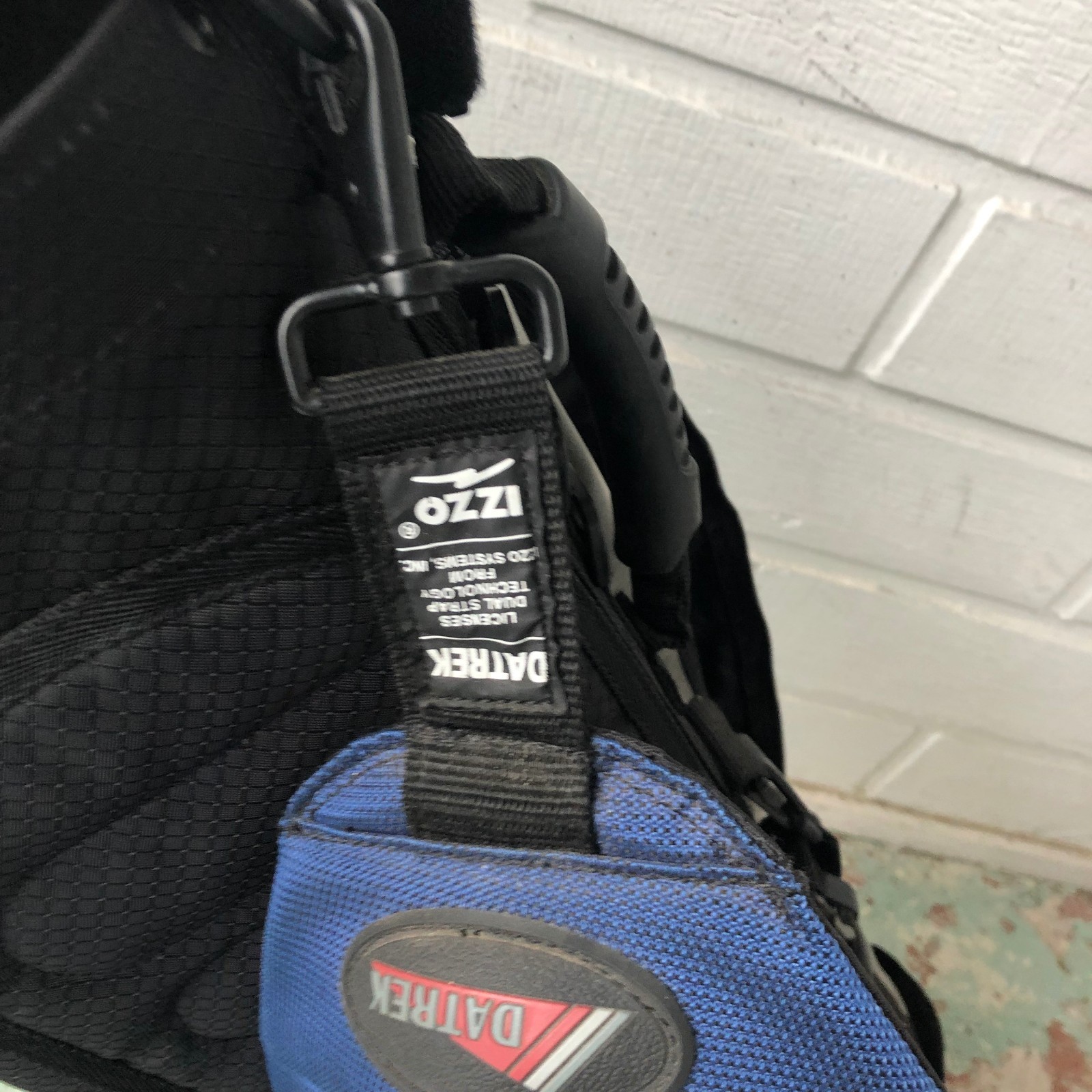 Datrek golf bag with stand izzo straps and cover in great condition.