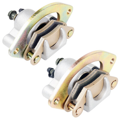 Front Left Right Brake Caliper W/ Pad For Polaris Sportsman XP 550 850 2009-14