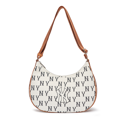 MLB Việt Nam  Túi MLB Jacquard Hobo Bag B L.Beige 3ABQS012N-43BGL – BIR -  MLB Việt Nam