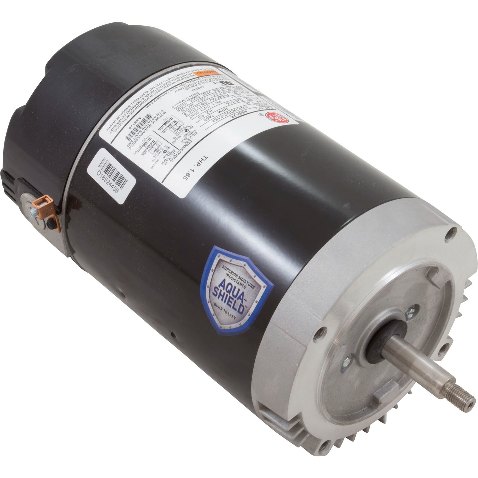 US-Motors K63CXDGC-5164 Motor 1.0 Horsepower Threaded