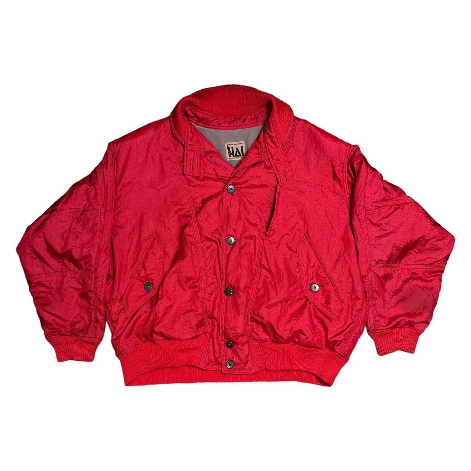 Vintage 90s Issey Miyake Hai Sporting Gear Insulated Bomber Vintage 90s Issey Miyake Hai Sporting Gear Insulated Bomber