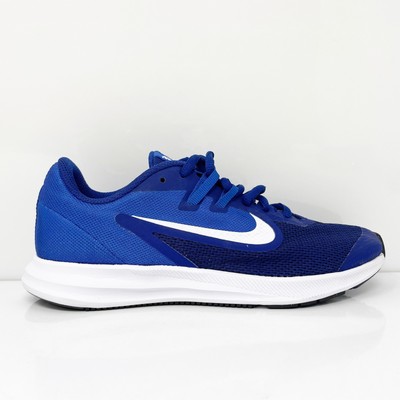 

Кроссовки для бега Nike Boys Downshifter 9 AR4141-400 синие, размер 5 лет W, Синий, Downshifter 9
