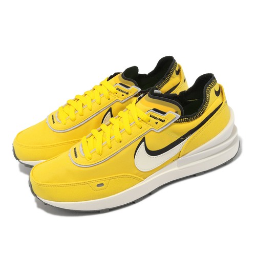 

Nike Waffle One SE Tour Yellow Sail Белая мужская повседневная обувь для образа жизни DO9782-700, Желтый, Waffle One Se