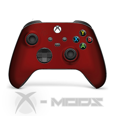 XBOX ONE SERIES CUSTOM CONTROLLER VAMPIRE RED SOFT TOUCH eBay