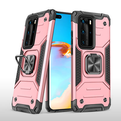 Shockproof Stand Phone Cover Case For Huawei Y6 Pro Y6P Y7P Y8P Y9 2019 P Smart