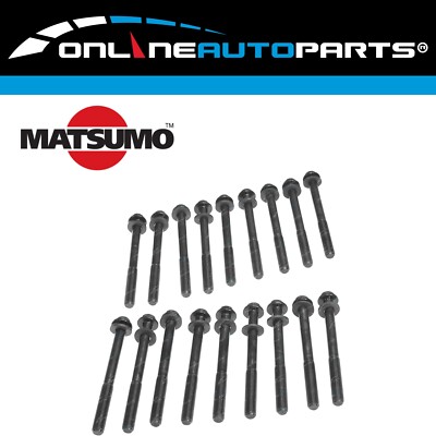 Cylinder Head Bolt Set for Nissan Navara D22 4cyl 3.0L ZD30DDT 2001~2008
