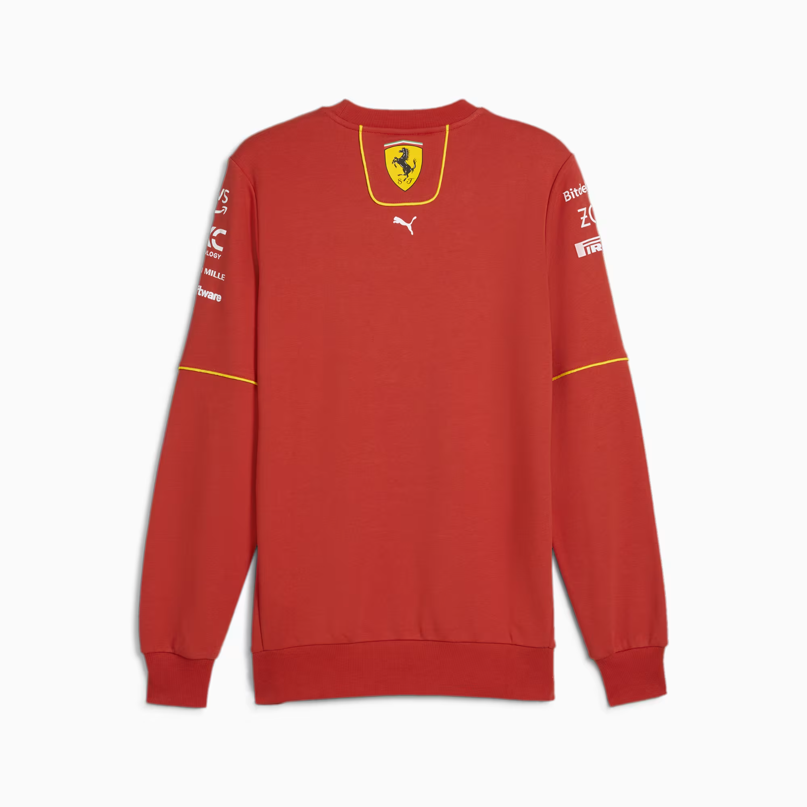 Pre-owned Scuderia Ferrari F1 2024 Charles Leclerc Men's Sweatshirt Xl Size In Red