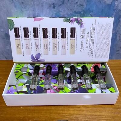 The 7 Virtues Peace Discovery EDP Box Set Of 1.7 ml Sprays INCOMPLETE PLS READ