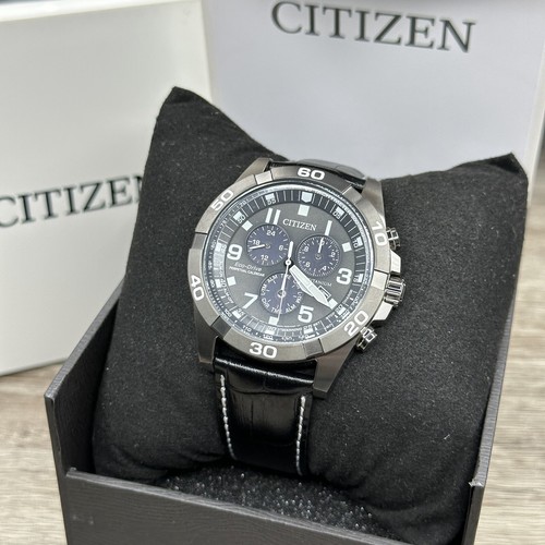 Pre-owned Citizen New✅titanium✅  Eco-drive Brycen Perpetual Calendar Men's Watch Bl5558-15h