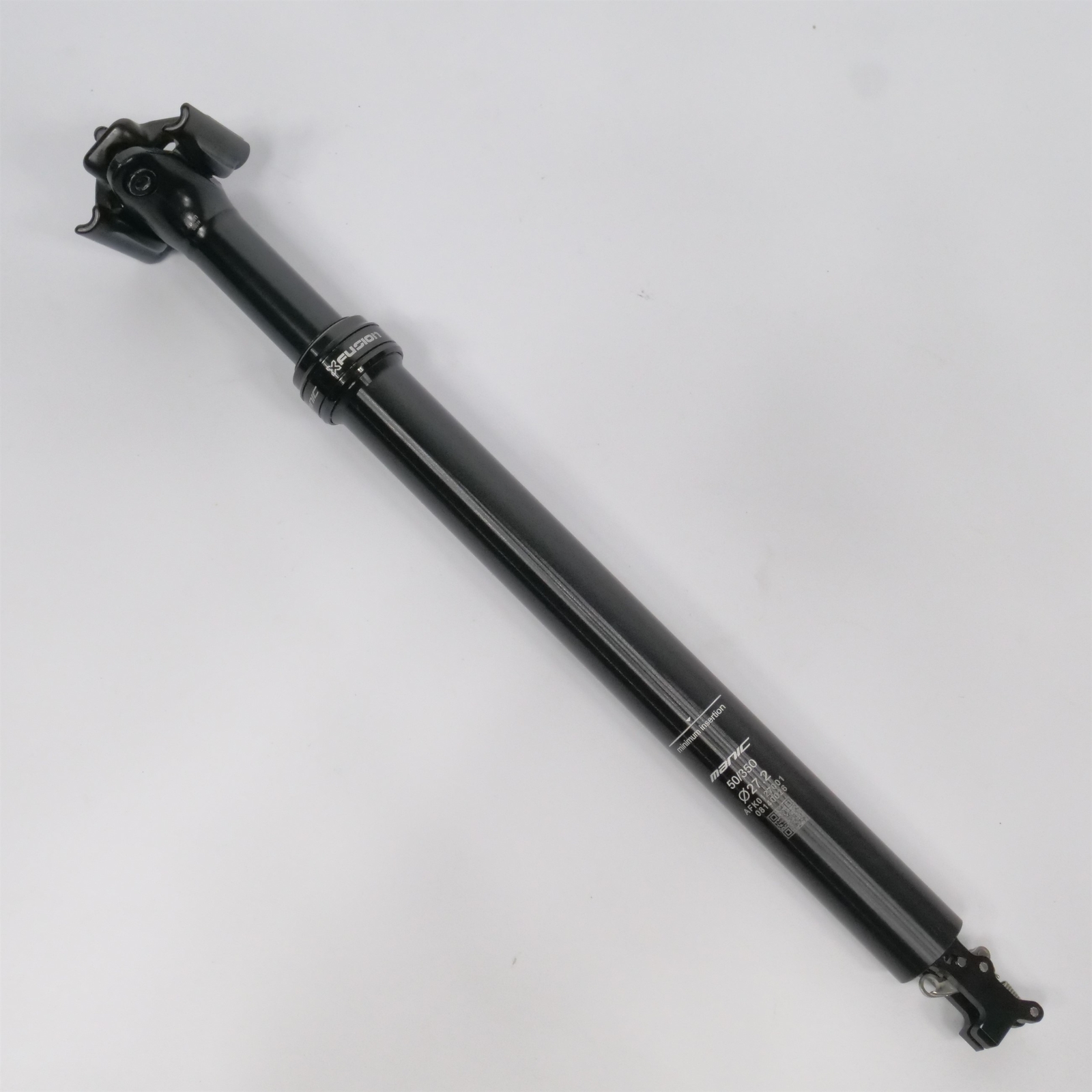 X-Fusion Manic ドロッパーシートポスト φ30.9mm 125mm X-Fusion Manic Dropper Seatpost - 30.9mm, 125mm, Black