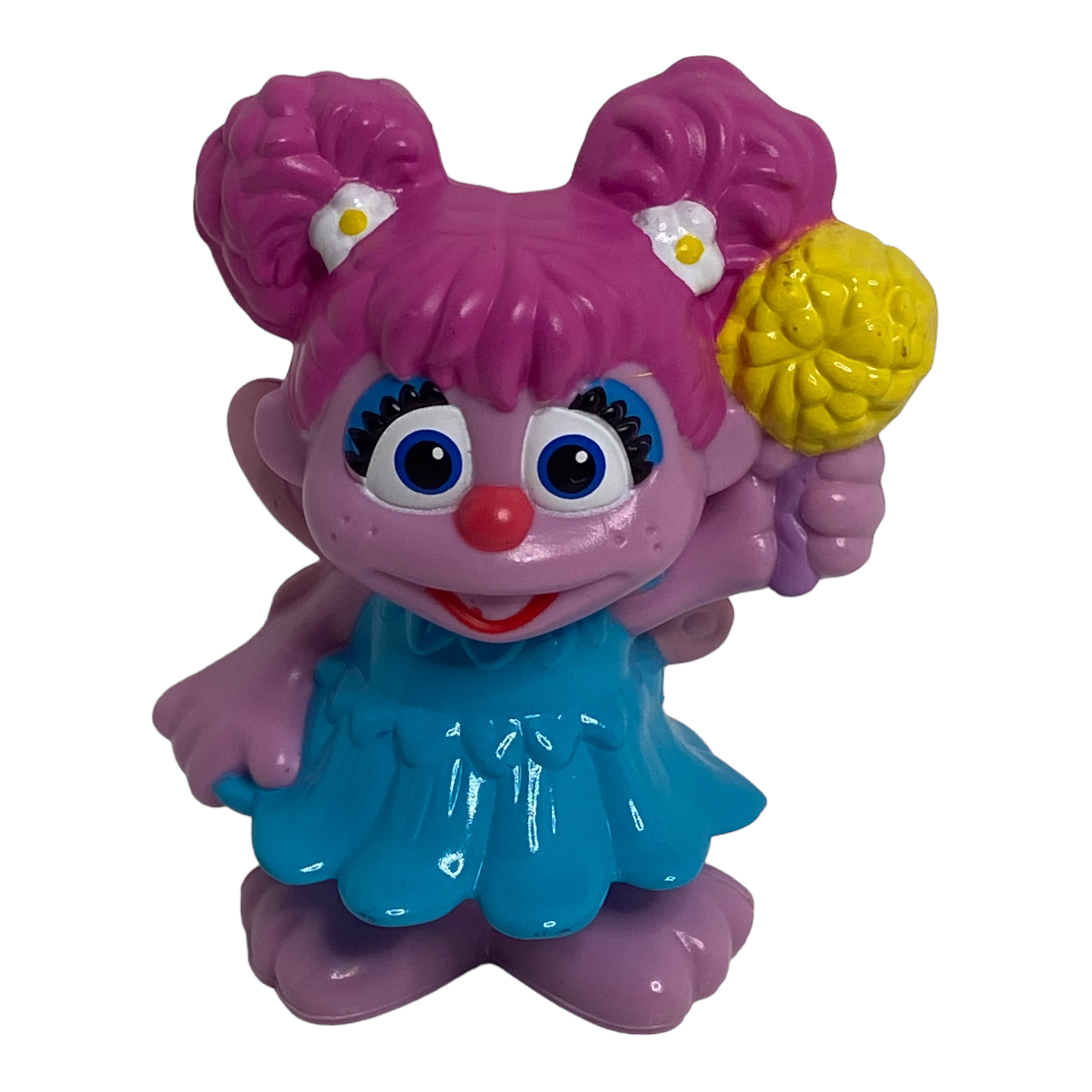 🥝 HASBRO SESAME STREET ST FIGURE PINK BLUE FIGURE ABBY