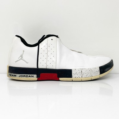 

Nike Boys Air Jordan Team Elite II 310087-119 Белые баскетбольные кроссовки 7Y, Белый, Air Jordan Team Elite II