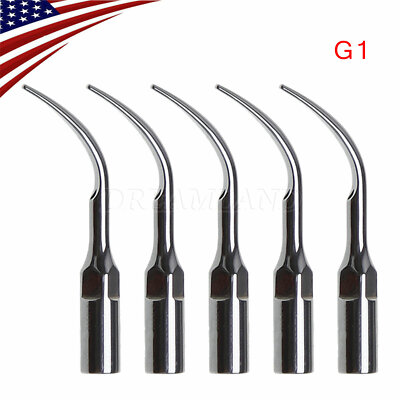 5 Dental ultrasónico Scaler Puntas fit Woodpecker EMS DTE SATELEC pieza de mano