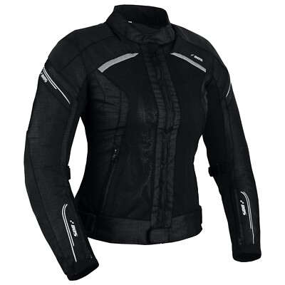 Damen Motorrad Sommer Jacke Damen Motorrad Textil Jacke mit Protektoren Neu