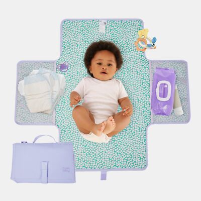 Hylat Baby matelas à langer pliable pour les déplacements – Lilas