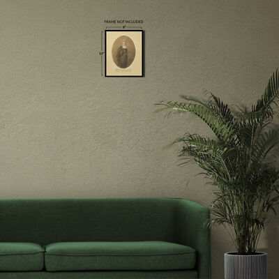 1859 American Abolitionist John Brown Portrait Photo Print Wall Art Poster