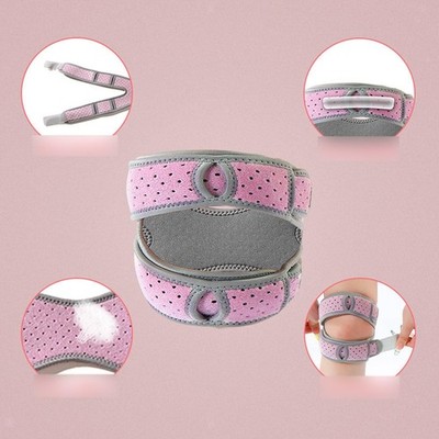 Sangle de maintien du tendon rotulien respirante réglable pour le cyclisme