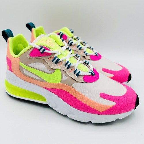 nike 270 react pink and red