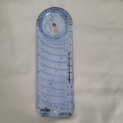 Safe-T Protractor And Compass combined #46110