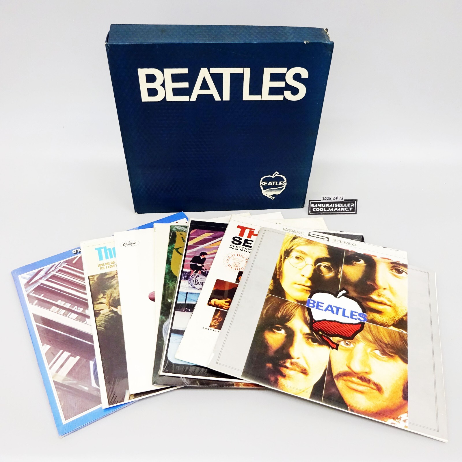 ビートルズ レコード 7タイトル 8 LP ボックス セット 洋 FRC