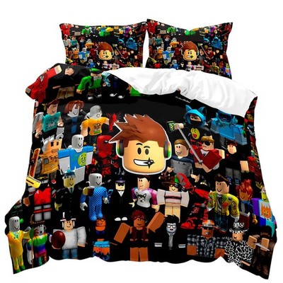 PQKL-party Set copripiumino Roblx, copripiumino Roblx (set biancheria da