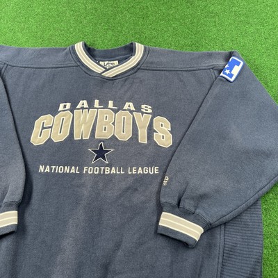 Vintage Dallas Cowboys Sweatshirt Mens XL Blue NFL Football