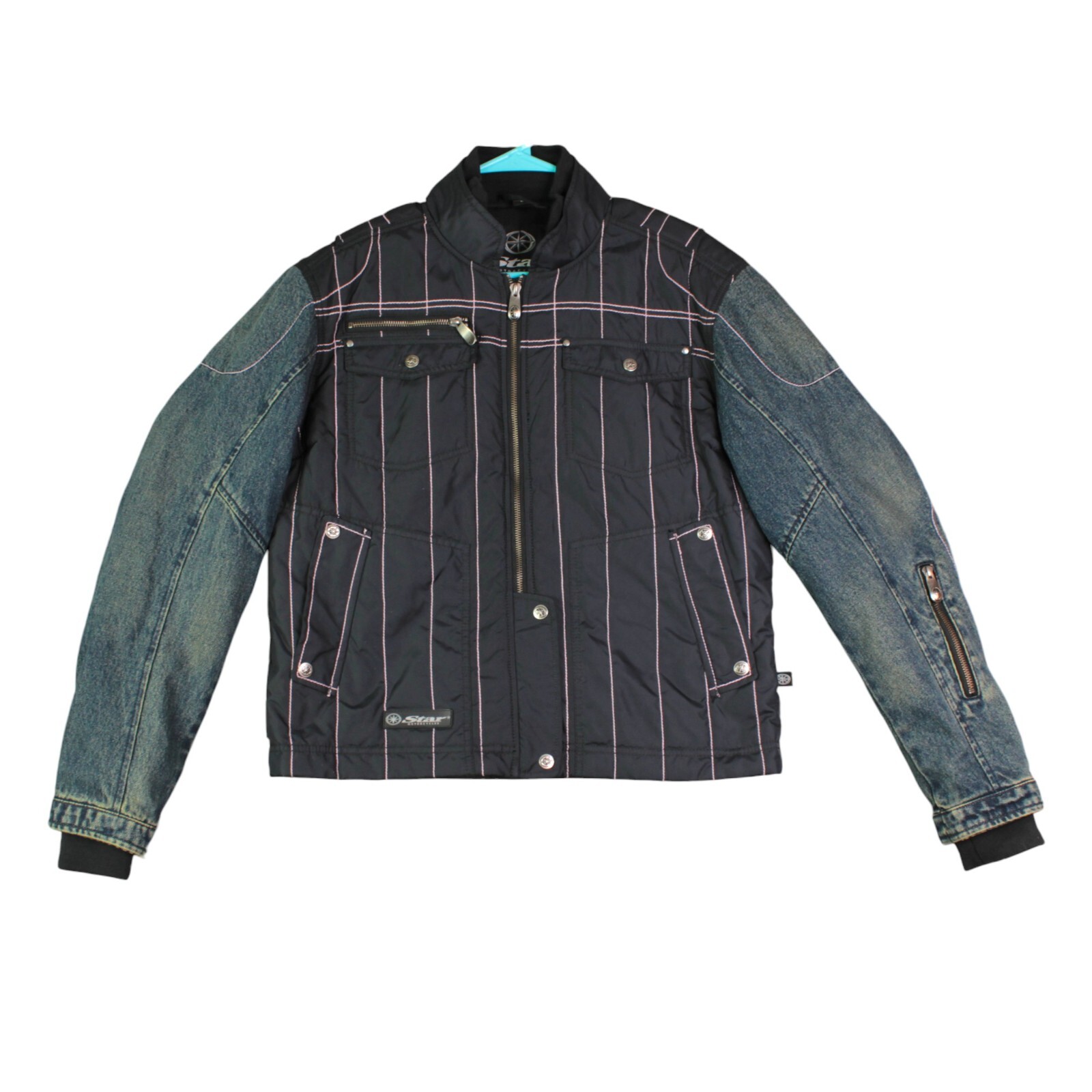 ジャケット・アウター blurhms Drill Chambray Motorcycle Jacket blurhms Drill Chambray Motorcycle Jacket