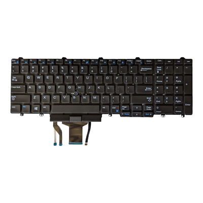 Dell Latitude 5580 5590 5591 Keyboard w Pointer Buttons US Backlit