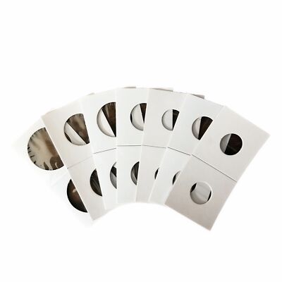 500 2x2 Guardhouse Mixed Coin Holders Mylar Cardboard Storage Cent Flip Assorted