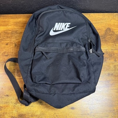 Nike Heritage BA5749-010 Black Polyester Backpack Unisex One Size