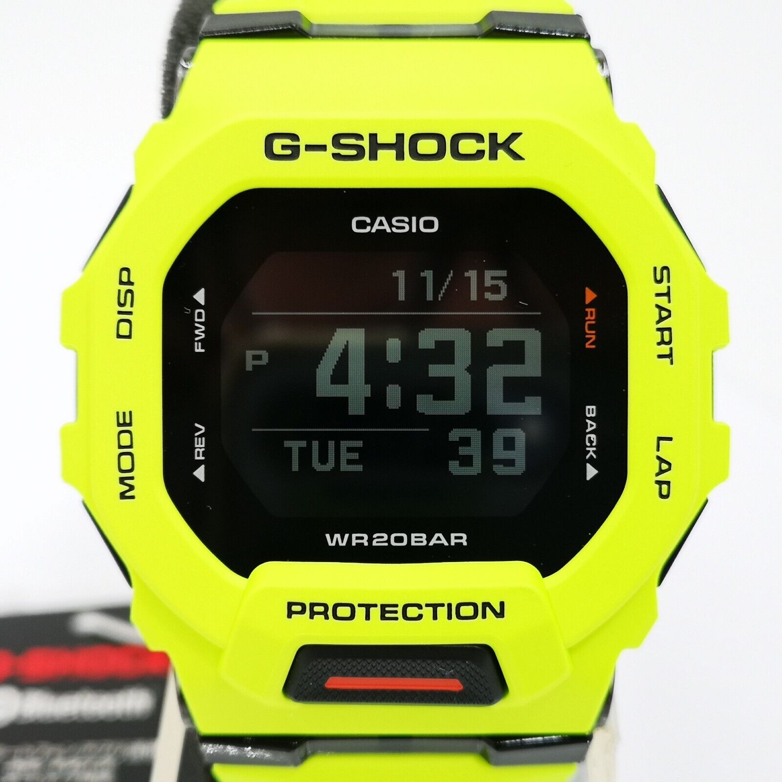 CASIO G-SHOCK G-SQUAD GBD-200-9JF Yellow Bluetooth Men's CASIO G-SHOCK G-SQUAD GBD-200-9JF Yellow Bluetooth Men's