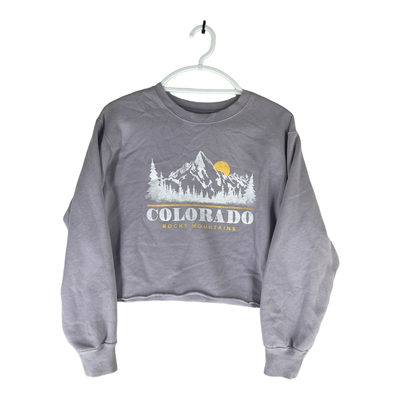 Hollister cropped shop sweatshirt