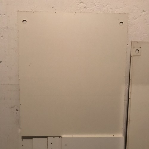 IKEA Wandschrank mit Tür 40x31x75 cm Küchenschrank Hängeschrank Holzeffekt grau