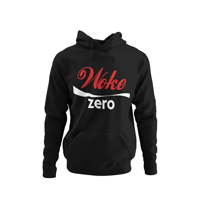 Lustiger Anti Woke Zero Coka Gola Parodie Funny No left Herren Hoodie S-XXXL