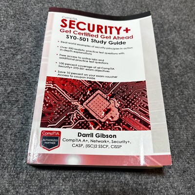 Comptia Security+ Plus Book SY0-501 Study Guide Darril Gibson
