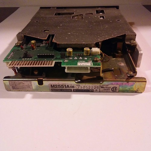 Vintage FUJITSU COPAL M2551A HARD DRIVE HDD FOR COMPAQ IBM CLONE RETRO COMPUTER