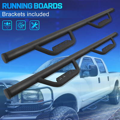 Fit 19-25 Dodge Ram 1500 Quad Cab Drop Nerf Bar BOC Running Boards Step Board