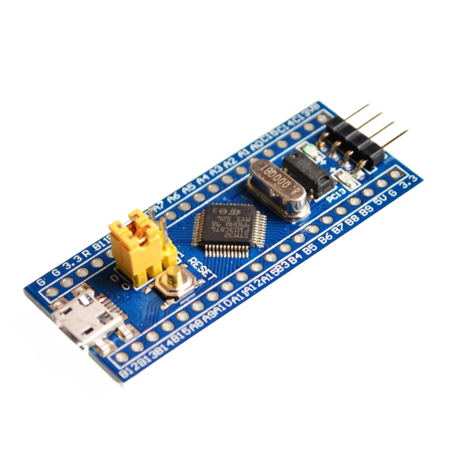 5 Cartes Système Minimum STM32F103C8T6 - Micro USB, 40 Broches, Interface SWD - Pour Développement Et Tests - 6