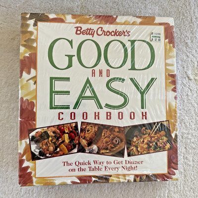 Betty Crocker s Good and Easy Cookbook Hardcover W/ Appetizers Book 3 Ring Bind