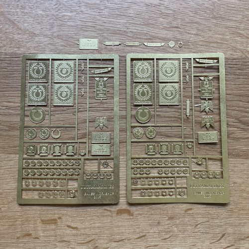 模型製作用品 Forgeworld Khorne Brass Etch Symbols New Forgeworld Khorne Brass Etch Symbols New 模型製作用品